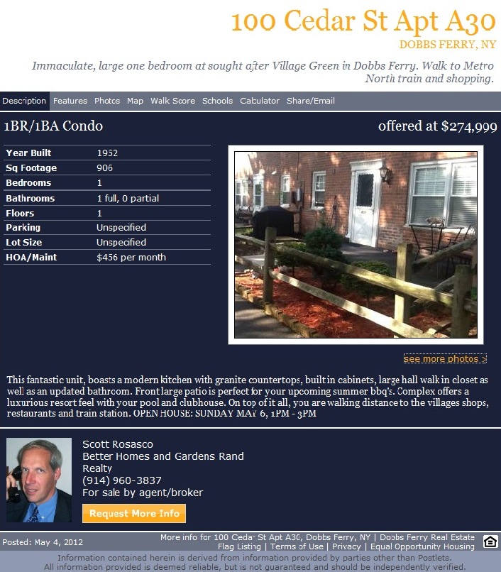 100 Cedar Street, Dobbs Ferry A30